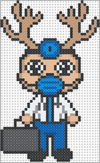 Dr. Harlow - Animal Hospital - beige,dr harlow,animal hospital,roblox,cute,chibi