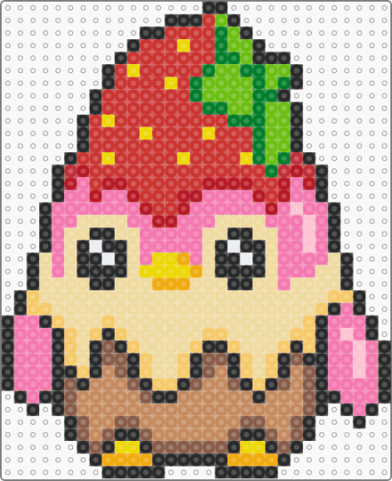 Strawberry Penguin - Adopt Me! - red,beige,pink,tan,sweet,cute,penguin,kawaii,chibi,adopt me,roblox