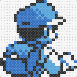 Pokemon Blue Player Sprite - pokemon,ash ketchum,video game,character,blue