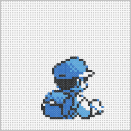 Pokemon Blue Player Sprite - pokemon,ash ketchum,video game,character,blue