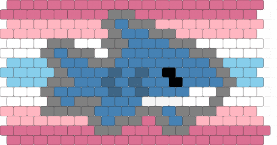 Femboy flag shark - blue, pink