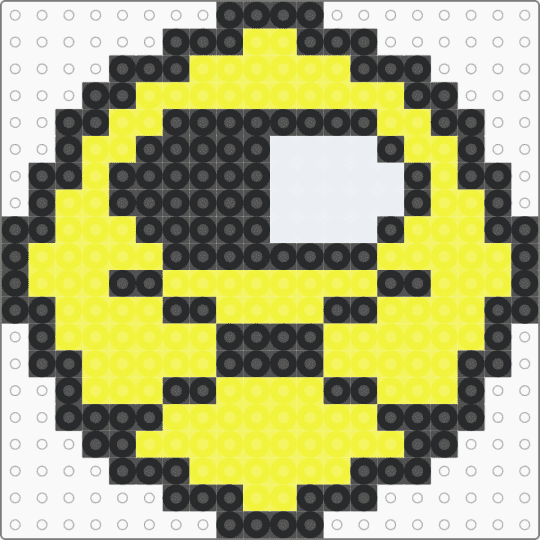 Party Poison Symbol Sized Down - yellow