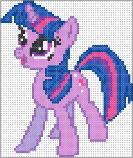 twilight sparkle - pink,blue,mlp,my little pony