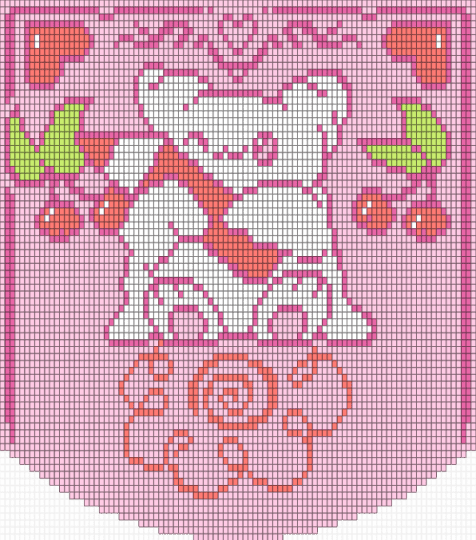 (remix) marumaru banner - animal, cute, decor, hanamaruobake, panel, pink, sanrio, wall art