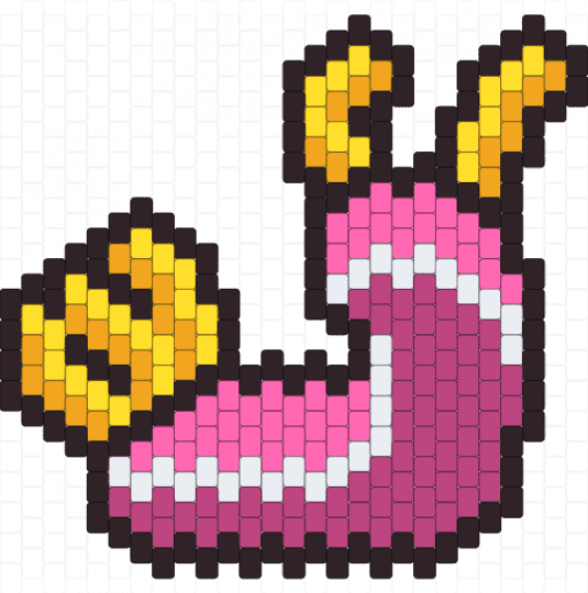 (remix) pink sea slug - animal, animals, cute, pink, sea creature, seaslug, snail