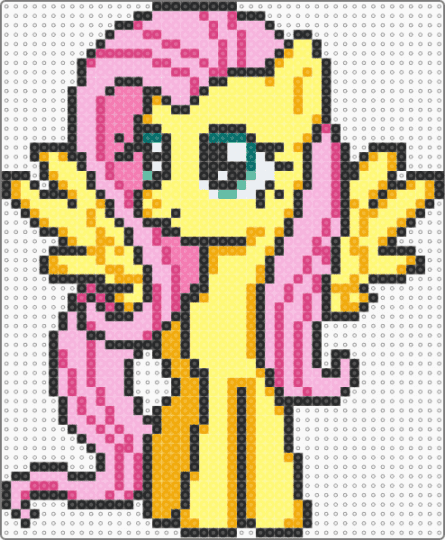 flutter ^.^ - yellow,pink,fluttershy,mlp,my little pony,flutter shy