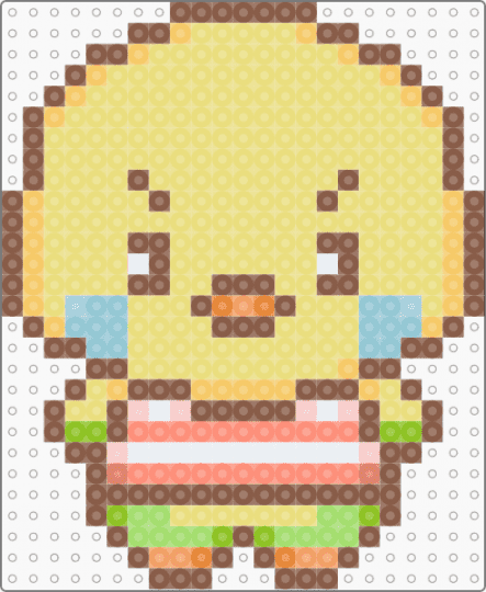 chibi twiggy animal crossing - acnh, acnl, bird, cute, kawaii, nintendo, tan, video game, yellow