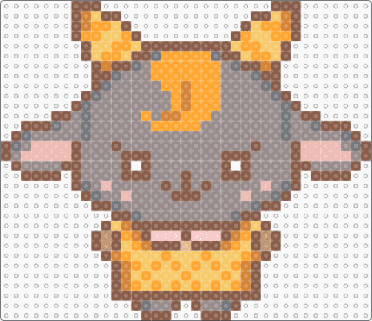 chibi nan animal crossing - acnh, acnl, cute, goat, gray, kawaii, nintendo, tan, video game