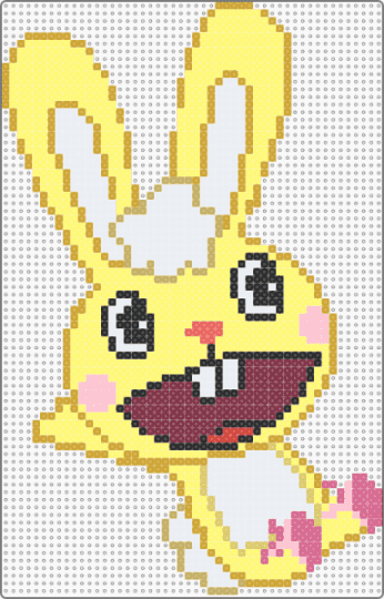 cuddles - orange,yellow,htf,happy tree friends,cute,cartoon,bunny,rabbit,animal