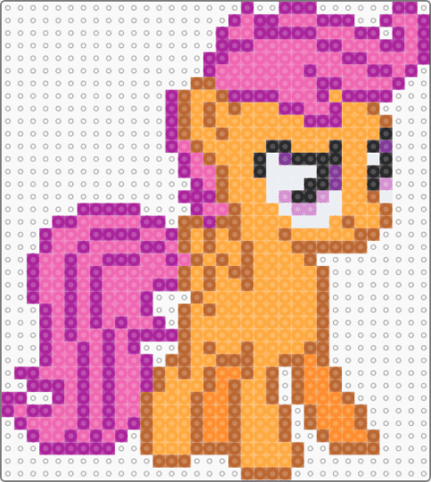 scootaloo :D - mlp, my little pony, orange, pink