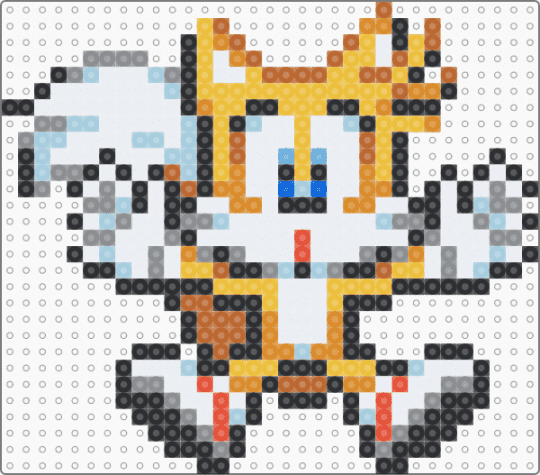 tails suprised - colorful, light blue, miles prower, sonic the hedgehog, tan, video game, white, yellow