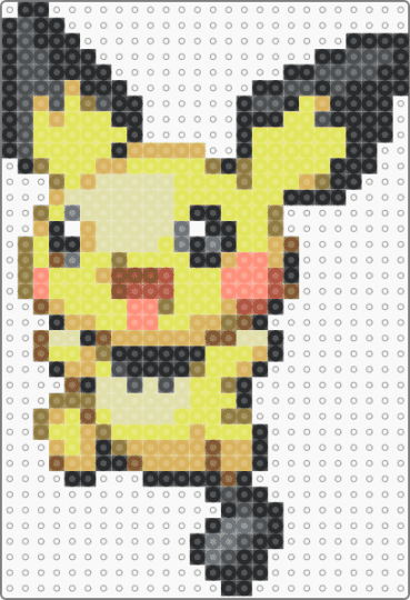 gen 3 pichu - animal, cute, kawaii, nintendo, orange, pikachu, pokmon, video game, yellow