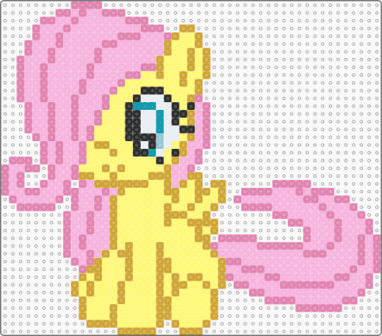 filly flutter :3 - pink,yellow,mlp,my little pony,flutter shy,fluttershy