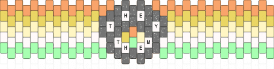 they/them flag paw cuff - lgbt, lgbtq, lgbtqia, pride, pronouns, they them, trans gender, transgender, yellow