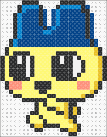 mametchi! - blue,yellow,tamagotchi,video game,cartoon,cute,kawaii,small,animal,animals