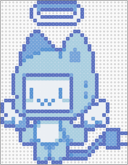 robo angel kitty - blue,light blue,cute,kawaii,robot,cat,kitten,angelic,robotic,animal