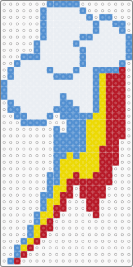 rainbow dash cutiemark - light blue,mlp,my little pony,keychain