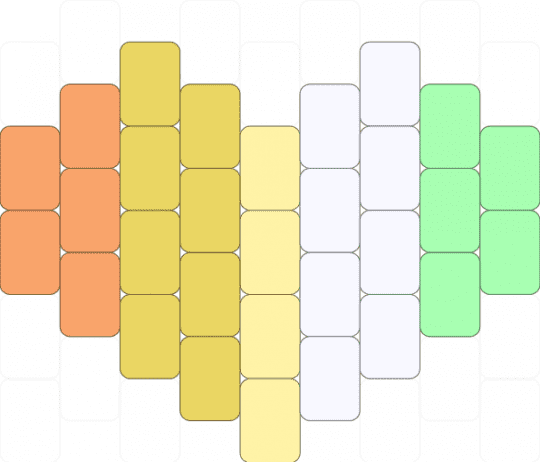 they/them flag heart - lgbt, lgbtq, lgbtqia, pride, pronouns, they them, trans gender, transgender, yellow