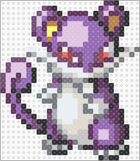 gen 3 rattata - animal, beige, gray, nintendo, pink, pokmon, rat, rodent, video game
