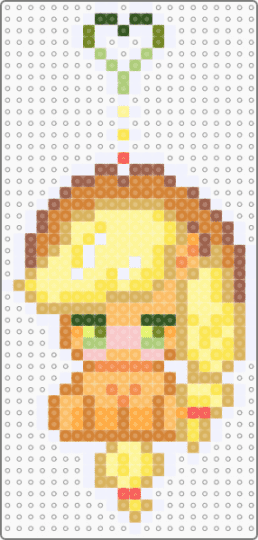 applejack keychain - animal animals, apple jack charm, cartoon, cute kawaii, decora, mlp my little pony, orange, scene, scenemo, yellow