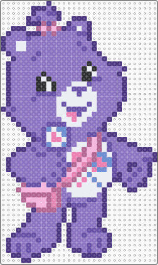 share bear care bears 2007 - animal, blue, care bear, carebear, carebears, cartoon, cute, kawaii, sharebear