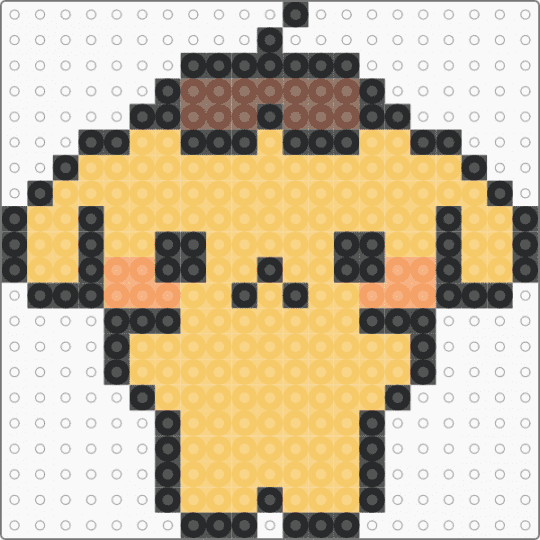 tiny pompompurin - yellow,cute,kawaii,puppy dog,sanrio,hello kitty,animal,charm,small
