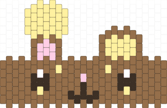 buneary cuff - animal, bunny rabbit, cute kawaii, decora, pokmon nintendo, scene, scenemo bunny rabbit, tan, video game