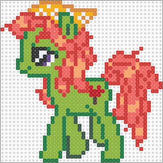 tree hugger :3 - animal, animals, cartoon, green, horse, mlp, my little pony, red, treehugger