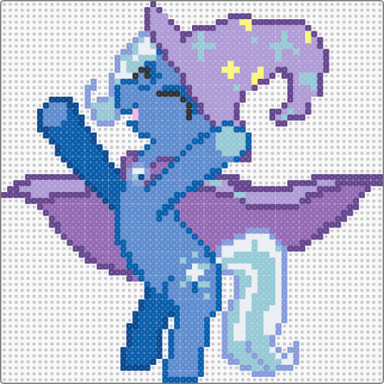 the great and powerful trixie! - pink,blue,mlp,my little pony,trixie lulamoon