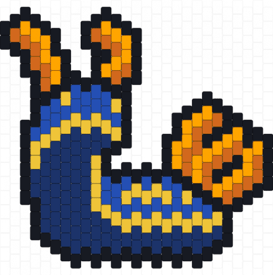 (remix) blue sea slug - animal, animals, blue, cute, sea creature, seaslug, snail, water