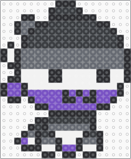 ace dino - asexual, dinosaur, gray, lgbt, lgbtq, lgbtqia, pride, purple