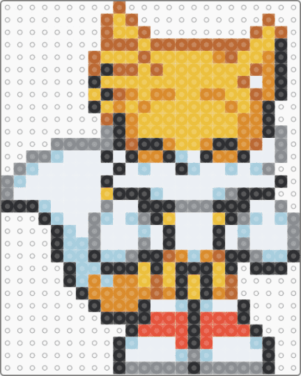 tails ^_^ - gray, miles prower, orange, sonic the hedgehog, video game, yellow