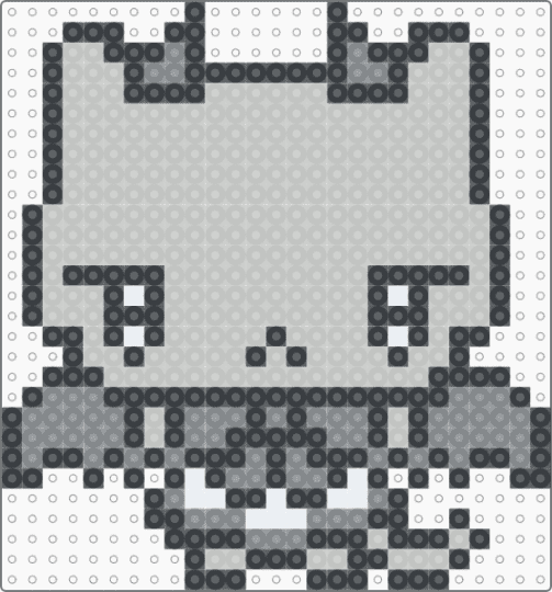 devil baobao (饱饱) from baobaopupu (饱饱扑扑) - beige,cute,kawaii,cat,animal,chibi,kitten,kitty,small
