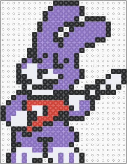 retro bonnie sprite by Inactiveherenow - blue,fnaf,five nights at freddys,video game,horror,keychain,8bit
