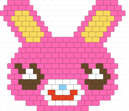official 2008 mezzo piano aquabeads set (aq-s09) (2) - 2000s y2k, animal animals, bunny rabbit, cute kawaii, cutecore kawaiicore, decora colorful, pink
