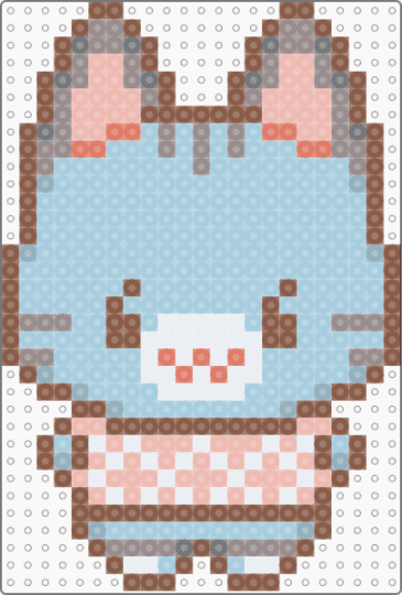 chibi lolly animal crossing - acnh, acnl, cute, kawaii, kitten, kitty cat, light blue, nintendo, tan, video game