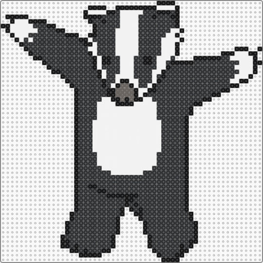 badger badger badger- - 2000s, animal, animals, animation, black, cartoon, internet meme, weebl, white, youtube