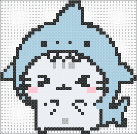 shark kitty - light blue,cute,kawaii,cat,kitten,sea creature,animal,costume,animals