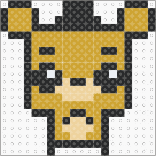 chibified golden freddy - orange,fnaf,five nights at freddys,keychain,mini