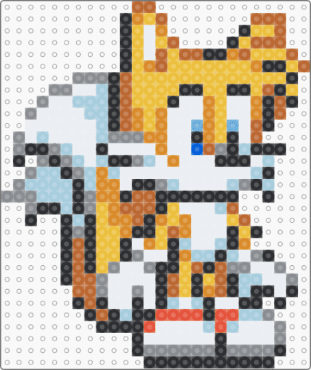 miles tails prower - colorful, gray, miles prower, sonic the hedgehog, tan, video game