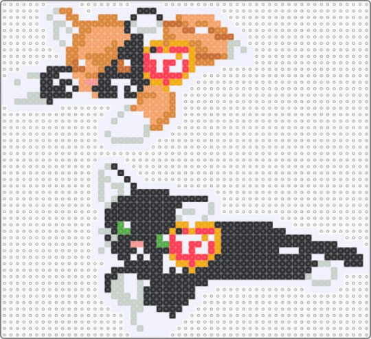(request) beanie baby: chip and zip the cat - beanie babies, kitty kitten, nostalgia, orange, plush, stuffed toy, ty, white