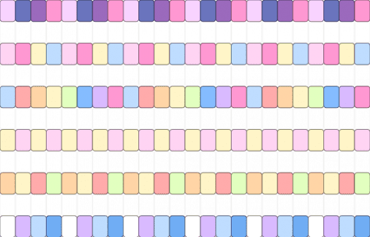 pastel mane 6 singles: twilight, pinkie, rainbow dash, fluttershy, applejack, rarity - apple jack, cartoon, flutter shy, mlp, my little pony, pink, single, yellow