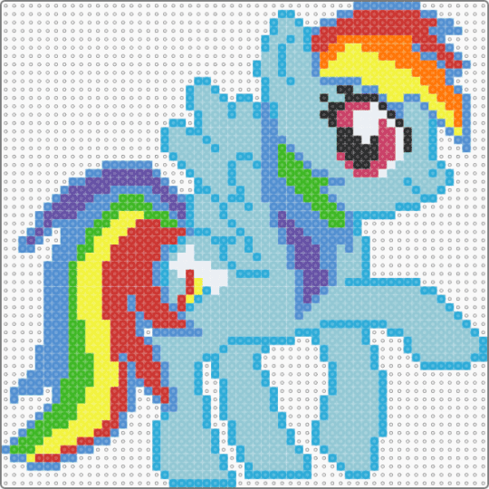 rainbow dash - light blue,cartoon,horse,animal,mlp,my little pony