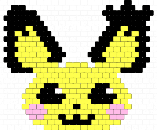spiky eared pichu - animal animals, baby pikachu, cute kawaii, games, nintendo, panel wall decor, pokemon, video game, yellow