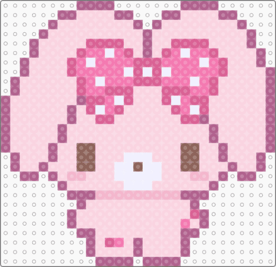 bonbonribbon mini v3 - animal animals, bunny rabbit, cute kawaii, cutecore, decora, kawaiicore, pink, sanrio, white