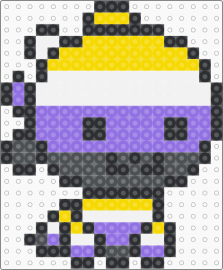 enby dino - blue, dinosaur, gender, lgbt, lgbtq, lgbtqia, non binary, nonbinary, pride