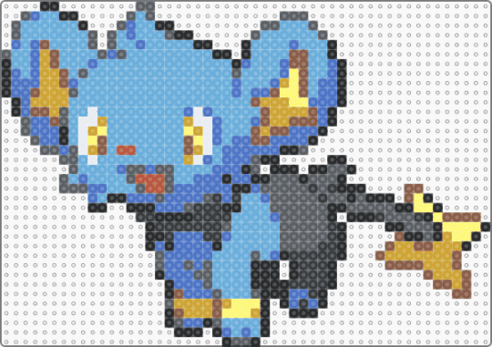 shinx :D - gray,blue,light blue,cute,kawaii,pokmon,cub,animal