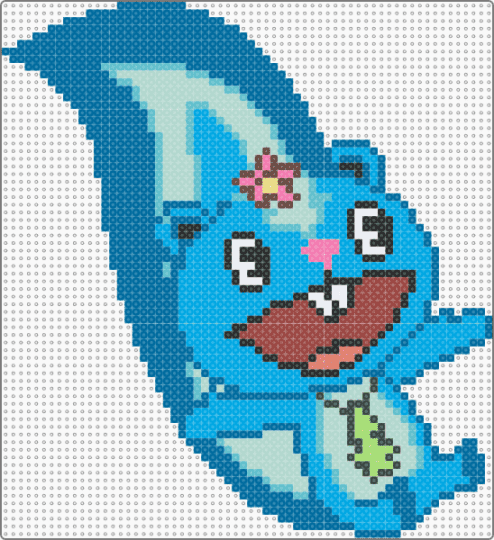 petunia - blue,light blue,htf,happy tree friends,cartoon,animal,cute,squirrel