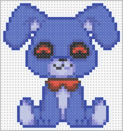 marketable bonnie plush - animal, animals, blue, bunny rabbit, cute kawaii, detailed, five nights at freddys, fnaf, purple, stuffed toy