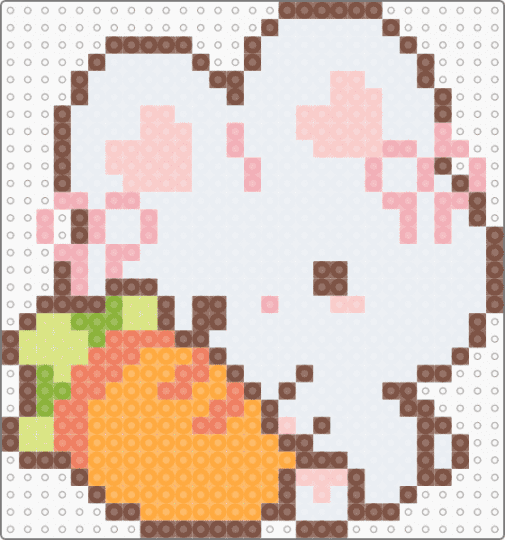 rabbit carrot - white,tan,orange,beige,bunny,cute,kawaii,animal,vegetables,vegetable,food